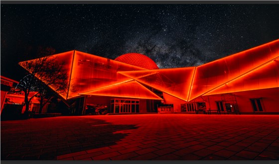 “飛越中國”4D球幕影院夜景